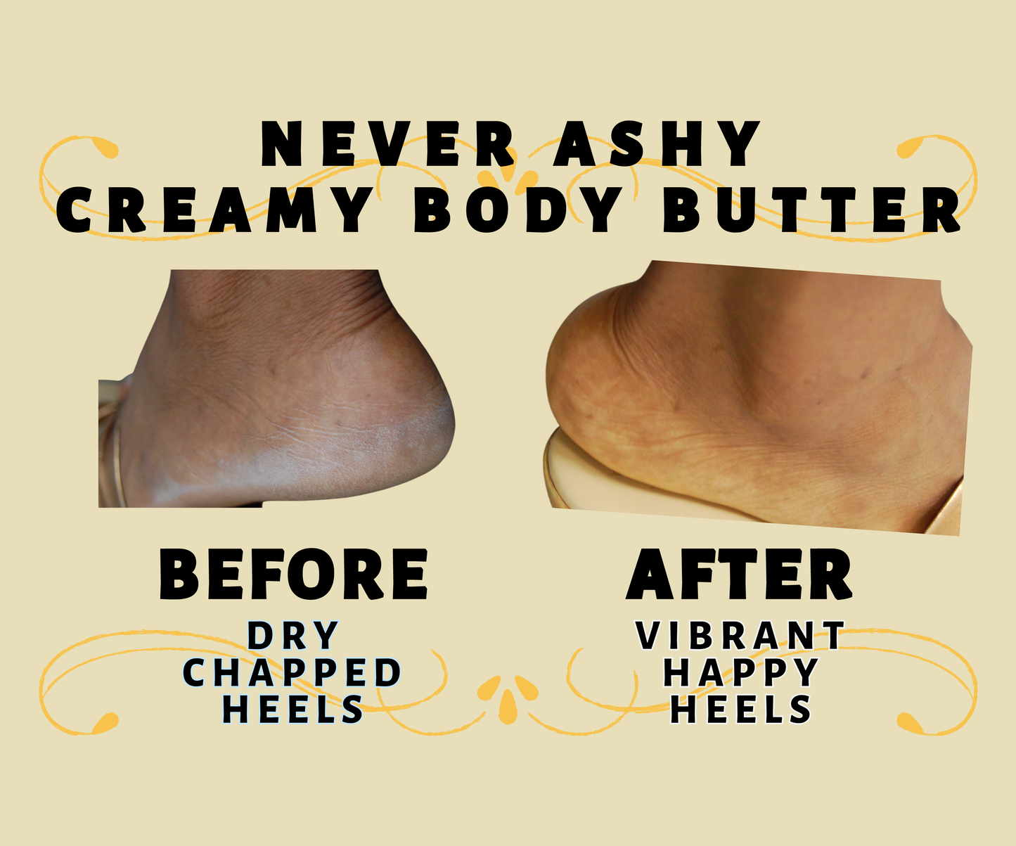 NEVER ASHY Creamy Body Butter